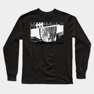 Detroit cat Long Sleeve T-Shirt